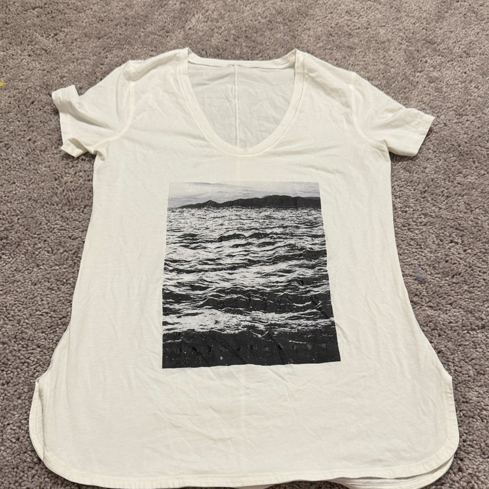 lululemon athletica Pima Cotton Ocean Graphic Tee